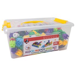Klocki plastikowe ASKATO Klocki małych geniuszy Śrubki 123899