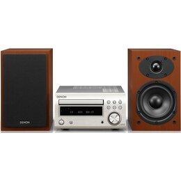 Wieża DENON D-M41 DAB+ Srebrno-wiśniowy