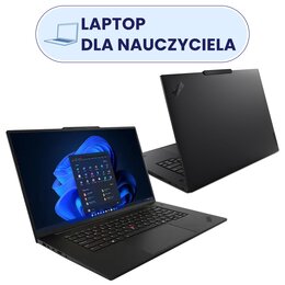 Laptop LENOVO ThinkPad P1 Gen 7 21KV0023PB 16" IPS 165Hz Ultra 7-165H 32GB RAM 1TB SSD GeForce RTX4070 DLSS 3 Windows 11 Professional