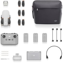 Dron DJI Mini 4K Fly More Combo Czas lotu do 31 minut, Trzy baterie w zestawie