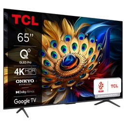Telewizor TCL 65C69B 65" QLED 4K Google TV Dolby Vision Dolby Atmos HDMI 2.1