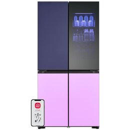 Lodówka LG GMV960NNME Side by Side No Frost 186.5cm MoodUP InstaView