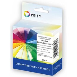 Tusz PRISM do Brother LC-980 / LC985 / LC1100 Czarny 23 ml