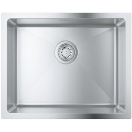 Zlewozmywak jednokomorowy GROHE K700U 31574SD1 Stalowy 45x55