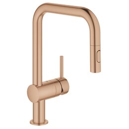 Bateria GROHE Minta 32322DL2 Złoto szczotkowane
