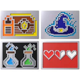 Magnetyczne odznaki HYPERX 8 Bit