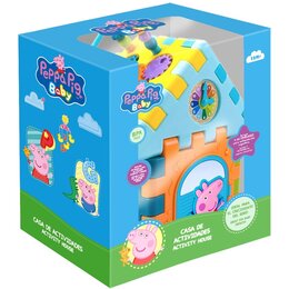 Zabawka edukacyjna KIDS EUROSWAN Domek aktywności Świnka Peppa z efektami dźwiękowymi PP17087