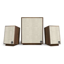 Aktywne kolumny podstawkowe z subwooferem KLIPSCH HERITAGE PROMEDIA 2.1 Orzech (para)
