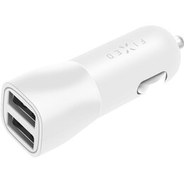 Ładowarka samochodowa FIXED Smart Rapid Charge 15W Biały