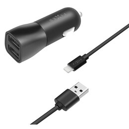 Ładowarka samochodowa FIXED FIXCC15-2UL-BK 15W Czarny