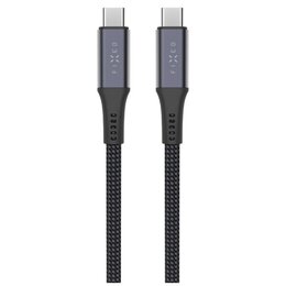 Kabel pleciony USB-C - USB-C FIXED 240W 1.2 m Szary