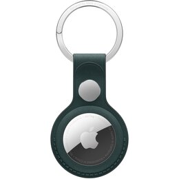 Etui APPLE FineWoven Key Ring do AirTag Ciemnozielony