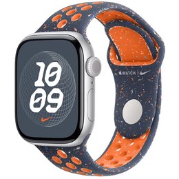 Pasek do Apple Watch Nike (44/45/46/49mm) S/M Błękitny płomień
