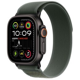Pasek do Apple Watch (44/45/46/49mm) M/L Zielony (Tytan czarny)