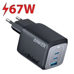 Ładowarka sieciowa ANKER GaNPrime 735 67W Czarny