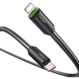 Kabel USB-C - Lightning USAMS SJ735 1 m Czarny