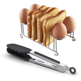 Ruszt do tostów i jajek PHILIPS HD9921/00 + szczypce do Ovi 6.2-8.3 L