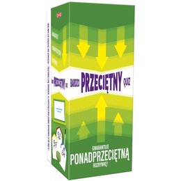 Gra towarzyska TACTIC Bardzo Przeciętny Quiz