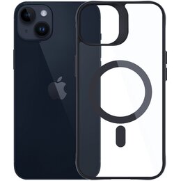 Etui XLINE MagSystem Satin Guardx do Apple iPhone 14 Plus Przezroczysto-czarny