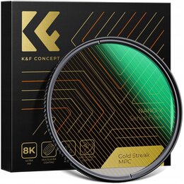 Filtr K&F CONCEPT KF01.2111 Gold Streak 82 mm