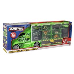 Zestaw pojazdów TEAMSTERZ Transporter z 4 pojazdami + 4 figurki dinozaurów 1417103/10311