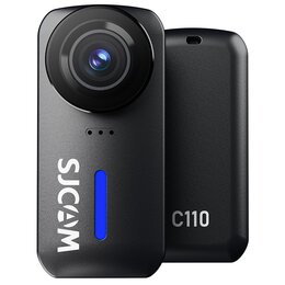 Kamera sportowa SJCAM C110 PLUS Czarna Filmy 4K30FPS 20MP Wodoodporna WI-FI