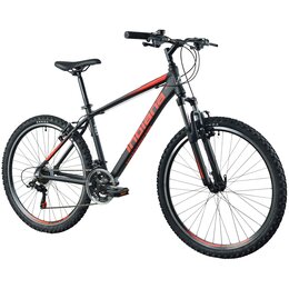 Rower górski MTB INDIANA X-Pulser 1.6 M17 26 cali męski Czarno-czerwony