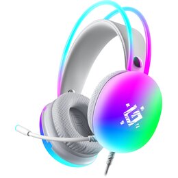 Słuchawki DEFENDER Ignis Gaming Nauszne Biały