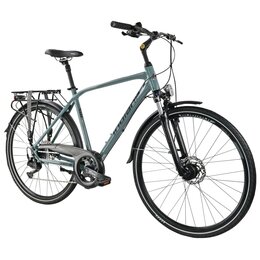 Rower trekkingowy INDIANA X-Road 4.0 M17 28 cali męski Ciemno-szary