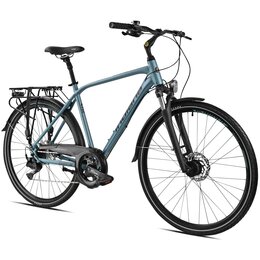 Rower trekkingowy INDIANA X-Road 4.0 M17 28 cali męski Jasnoniebieski