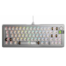 Klawiatura GLORIOUS GMMK 3 Pro Barebones 65% Srebrny