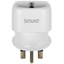 Adapter podróżny SAVIO AP-04 (Europa - Wielka Brytania)