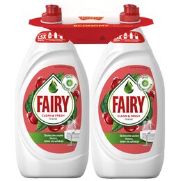 Płyn do mycia naczyń FAIRY Granat 2 x 1350 ml