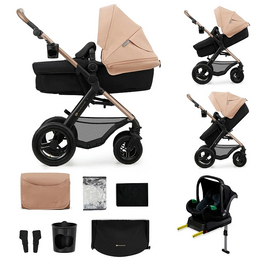 Wózek wielofunkcyjny KINDERKRAFT Moov 2 Air 4w1 Beżowy