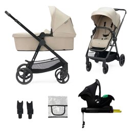Wózek wielofunkcyjny KINDERKRAFT Newly 4w1 Mink Pro Beżowy
