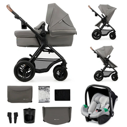 Wózek wielofunkcyjny KINDERKRAFT Moov 2 Air 3w1 Jasnoszary