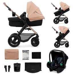 Wózek wielofunkcyjny KINDERKRAFT Moov 2 Air 3w1 Beżowy