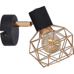 Kinkiet CANDELLUX Acrobat 91-22240 Czarno-miedziany