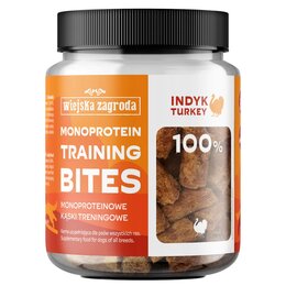 Przysmak dla psa WIEJSKA ZAGRODA Treningowy Indyk kąski monoproteinowe 150 g