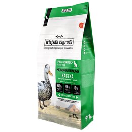 Karma dla psa WIEJSKA ZAGRODA Kaczka M/L 12 kg