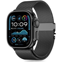 Pasek TECH-PROTECT Milano do Apple Watch 6/7/8/9/10/SE/Ultra 1/2 (44/45/46/49mm) Czarny