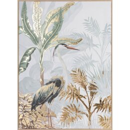 Obraz EUROFIRANY 640 50 x 70 cm Biały