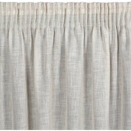 Zasłona EUROFIRANY Karli 140 x 270 cm Naturalny