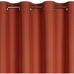 Zasłona EUROFIRANY Rita 140 x 250 cm Ceglasty