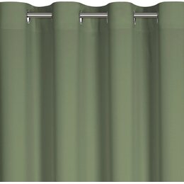 Zasłona EUROFIRANY Rita 140 x 250 cm Oliwkowy