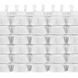 Firana gotowa EUROFIRANY Lilia 2 150 x 70 cm Biały