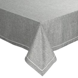 Obrus EUROFIRANY Megi 140 x 220 cm Popielaty