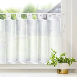 Firana gotowa EUROFIRANY Sevilla 150 X 60 cm Biały