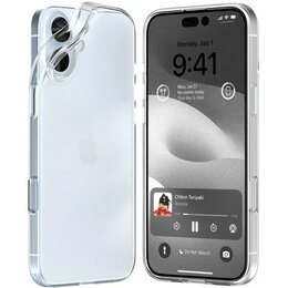 Etui MERCURY Jelly Clear do Apple iPhone 16 Plus Przezroczysty