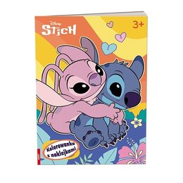 Kolorowanka Disney Stich z Naklejkami (miękka okładka)